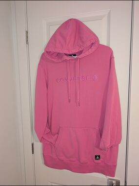 Converse Pink Pullover Hoodie